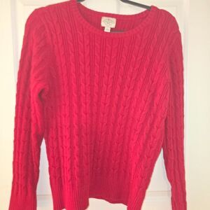 Karen Scott PXL Cable Sweater